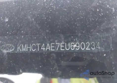 2014 Hyundai Accent Gls z USA, uszkodzony, nr VIN KMHCT4AE7EU690234